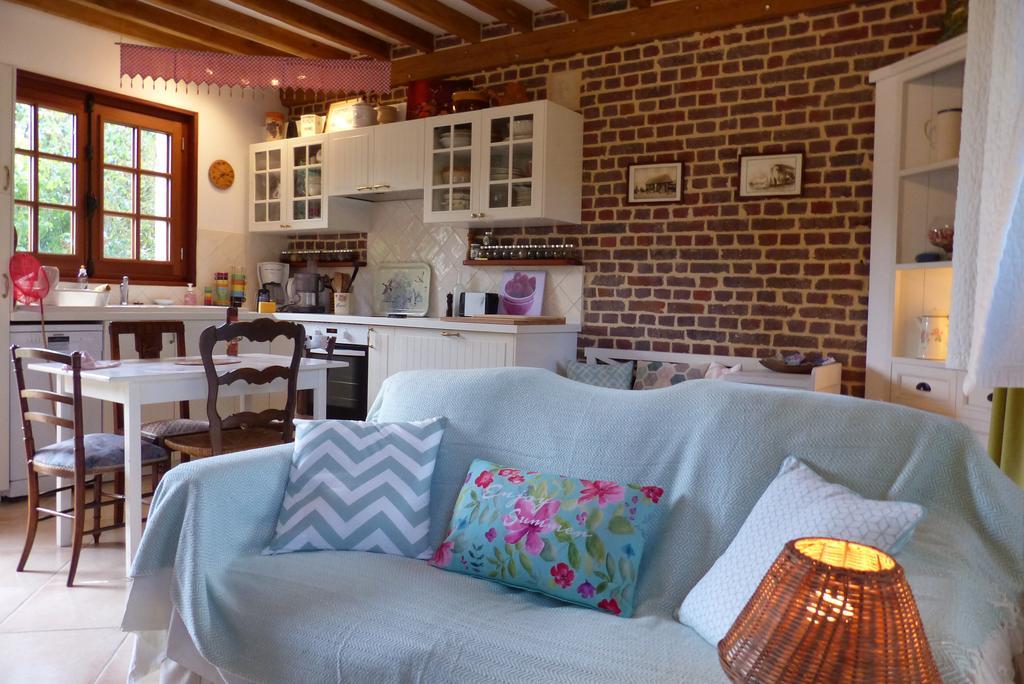 La Flore De Lys, Cottage Ideal Pour 2 Adultes Et 2 Enfants Saint-Jouin-Bruneval Eksteriør bilde